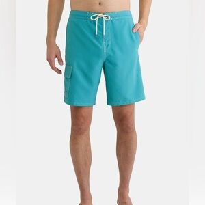 George At the Knee Men's Aqua Swim Shorts- Medium